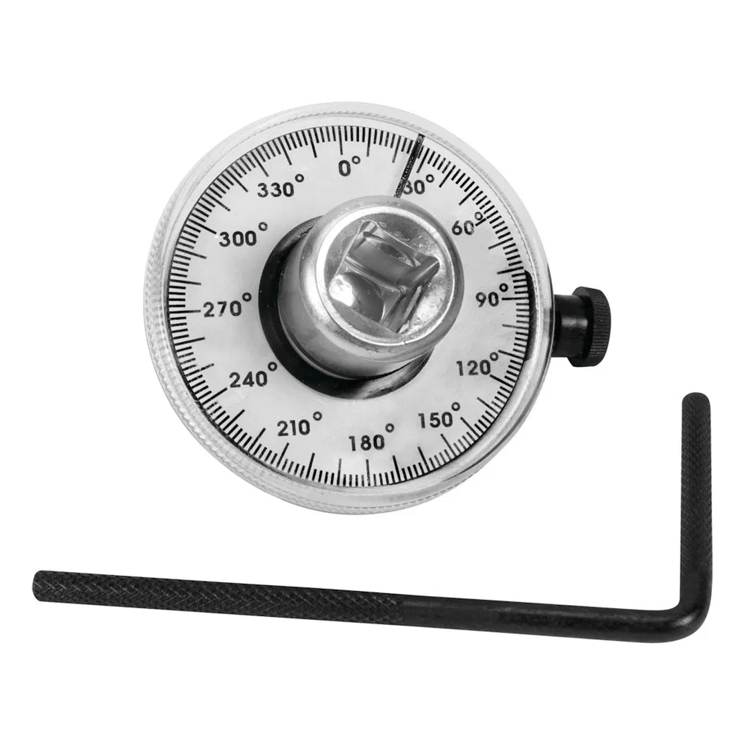 M205 – PERFORM TOOL Torque Wrench, Clicking Type Angle Gauge 1/2 Inch Drive